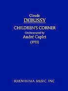 Children's corner. Coin des enfants; petite suite pour piano seul