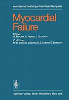 Myocardial failure