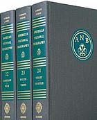 American national biography