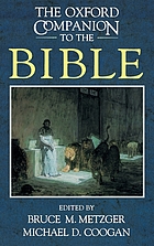 The Oxford companion to the Bible