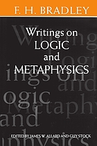 Writings on logic and metaphysics