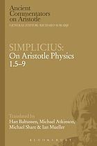 On Aristotle Physics 1.5-9