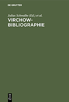 Virchow-bibliographie. 1843-1901