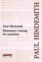 Elementary training for musicians