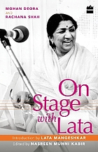 On stage with Lata
