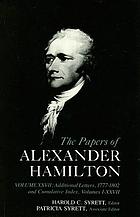 The papers of Alexander Hamilton