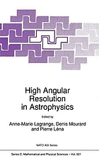 High angular resolution in astrophysics