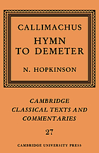 Hymn to Demeter