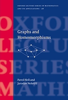 Graphs and homomorphisms