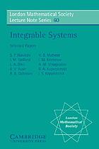Integrable systems : selected papers