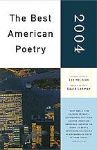 The best American poetry, 2004