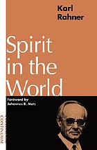 Spirit in the world