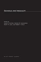 Schools and inequality