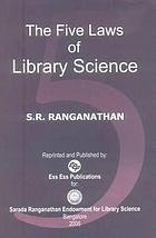 The five laws of library science