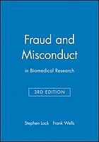 Fraud and misconduct in biomedical research