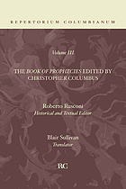 The Libro de las profecías of Christopher Columbus