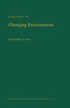 Evolution in changing environments; some theoretical explorations