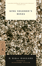 King Solomon's mines : a novel