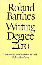 Writing degree zero