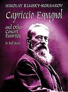 Capriccio espagnol, op. 34