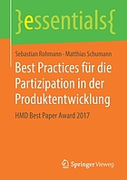 Best Practices für die Partizipation in der Produktentwicklung HMD Best Paper Award 2017
