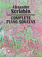 Complete piano sonatas