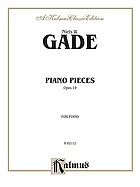Piano pieces : opus 19
