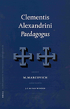 Le pédagogue. Livre III Indices des livres I, II et III