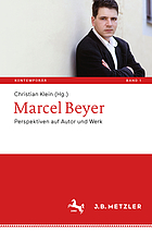 Marcel Beyer : Perspektiven auf Autor und Werk