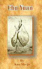 Chu Yuan, a play in five acts