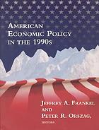 American economic policy in the 1990s