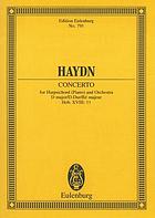 Concerto in D major, for the piano, with the orchestral acc. arr. for a second piano