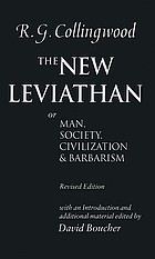 The new Leviathan; or, Man, society, civilization and barbarism