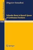 Schauder bases in Banach spaces of continuous functions