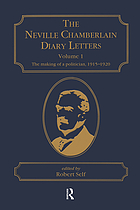 The Neville Chamberlain diary letters