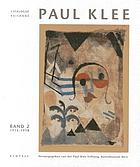 Paul Klee : catalogue raisonné