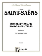 Introduction et rondo capriccioso : pour violon et orchestre, op. 28