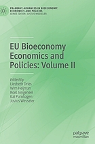 EU Bioeconomy Economics and Policies
