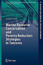 Marine resource conservation and poverty reduction strategies in Tanzania