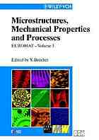 Microstructures, mechanical properties and processes--computer simulation and modelling