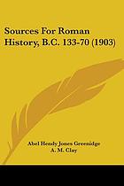Sources for Roman history, B.C. 133-70