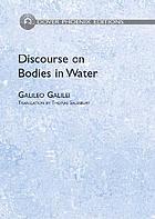 Discourse on bodies in water