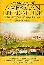 Anthology of American literature