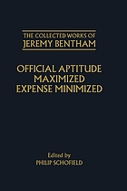 Official aptitude maximized, expense minimized