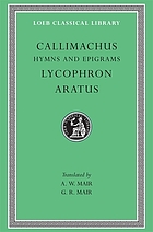 Hymns and Epigrams