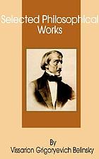 Selected philosophical works