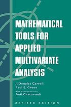 Mathematical tools for applied multivariate analysis