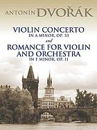 Violin concerto in A minor, op. 53
