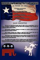 The Republican-Democrat political campaigns in Texas in 1964