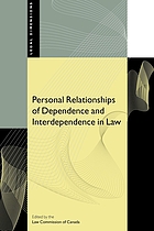 Personal relationships of dependence and interdependence in law